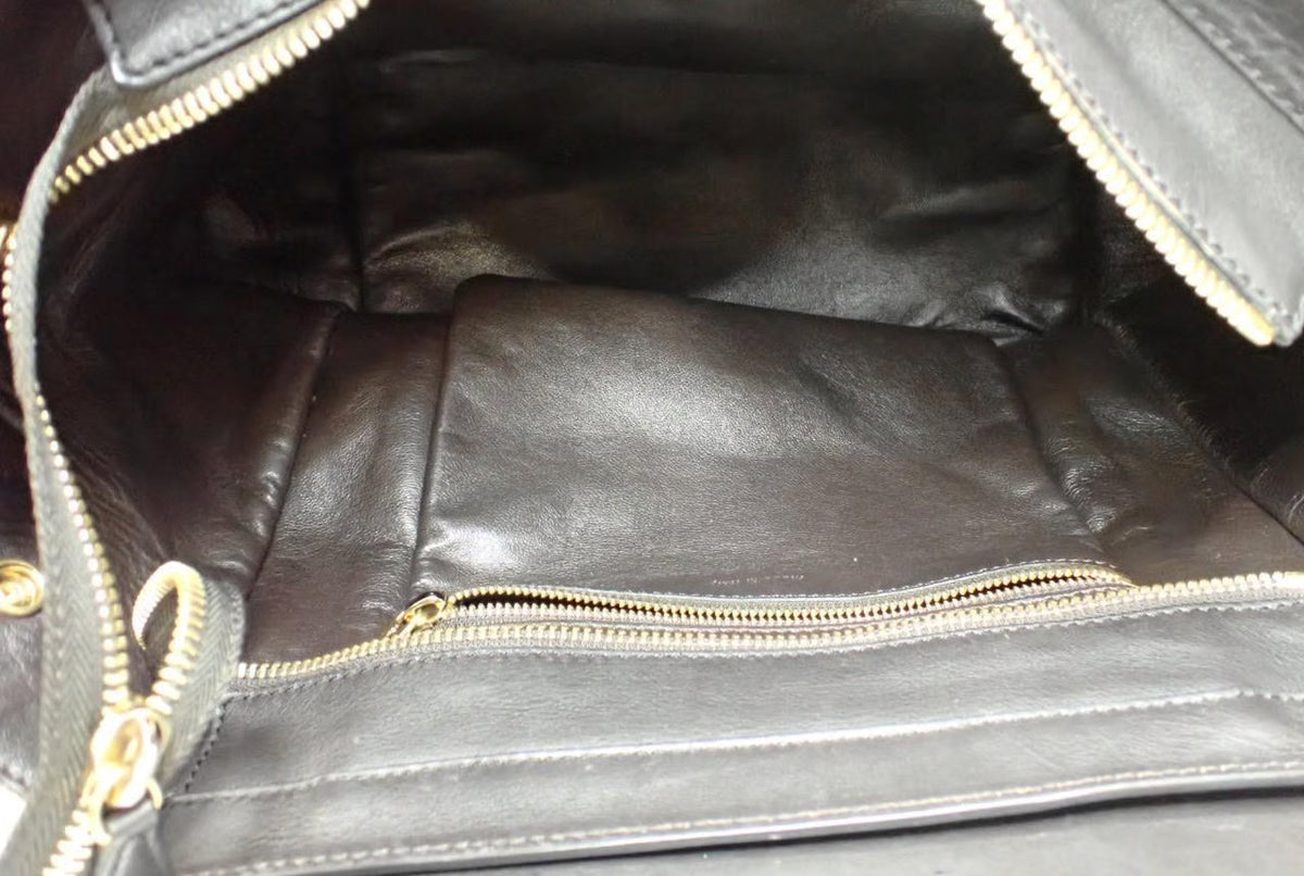 Céline Leopard Calf Hair Luggage Tote - Phoebe Philo Era