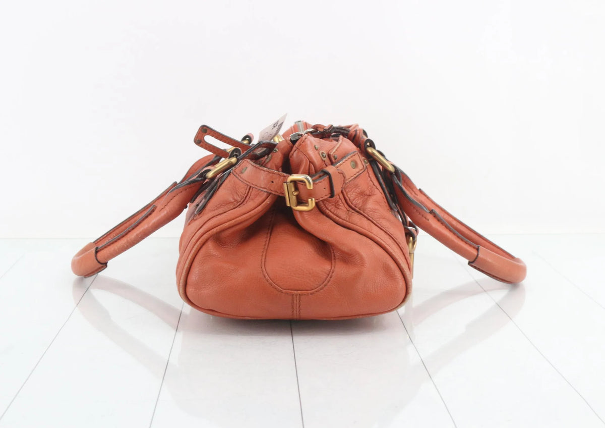 Chloé Paddington Leather Satchel in Cognac - Phoebe Philo Era