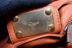 Chloé Paddington Leather Satchel in Cognac - Phoebe Philo Era