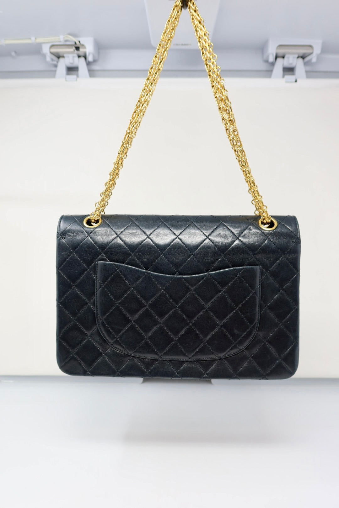 Chanel Classic Double Flap Black Matelassé Lambskin
