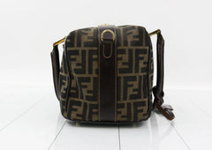 Fendi Zucca Mini Boston Bag