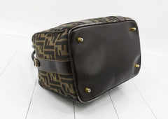 Fendi Zucca Mini Boston Bag
