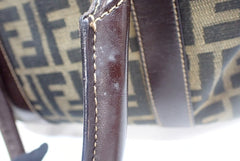 Fendi Zucca Mini Boston Bag