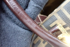 Fendi Zucca Mini Boston Bag