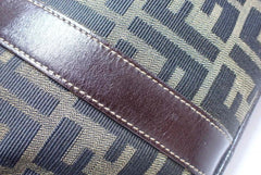 Fendi Zucca Mini Boston Bag