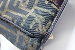 Fendi Zucca Mini Boston Bag