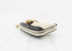 Gucci Tiger Head Suede Shoulder Bag