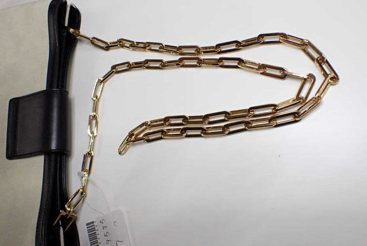 Gucci Tiger Head Suede Shoulder Bag