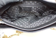 Gucci Tiger Head Suede Shoulder Bag