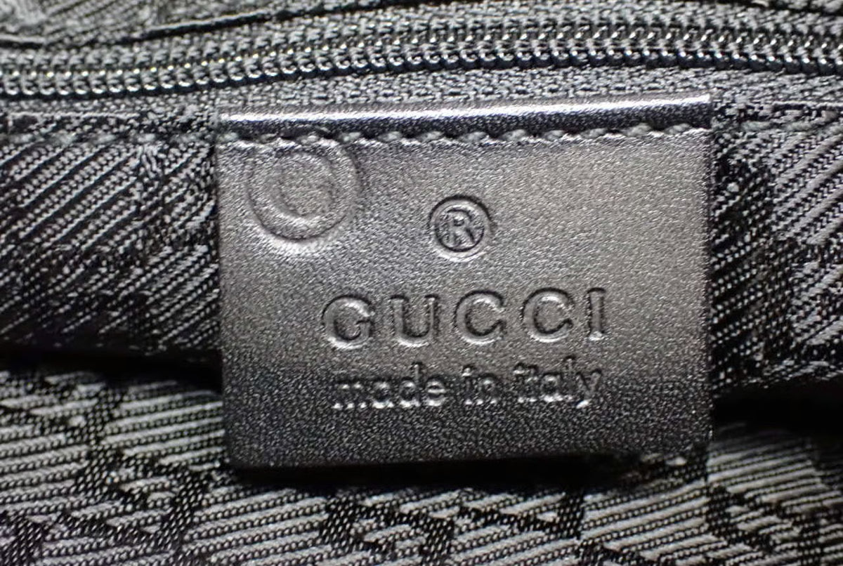 Gucci Tiger Head Suede Shoulder Bag