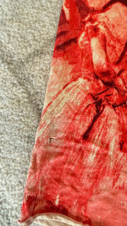 2004 JPG (Jean Paul Gaultier) ballerina print mini dress