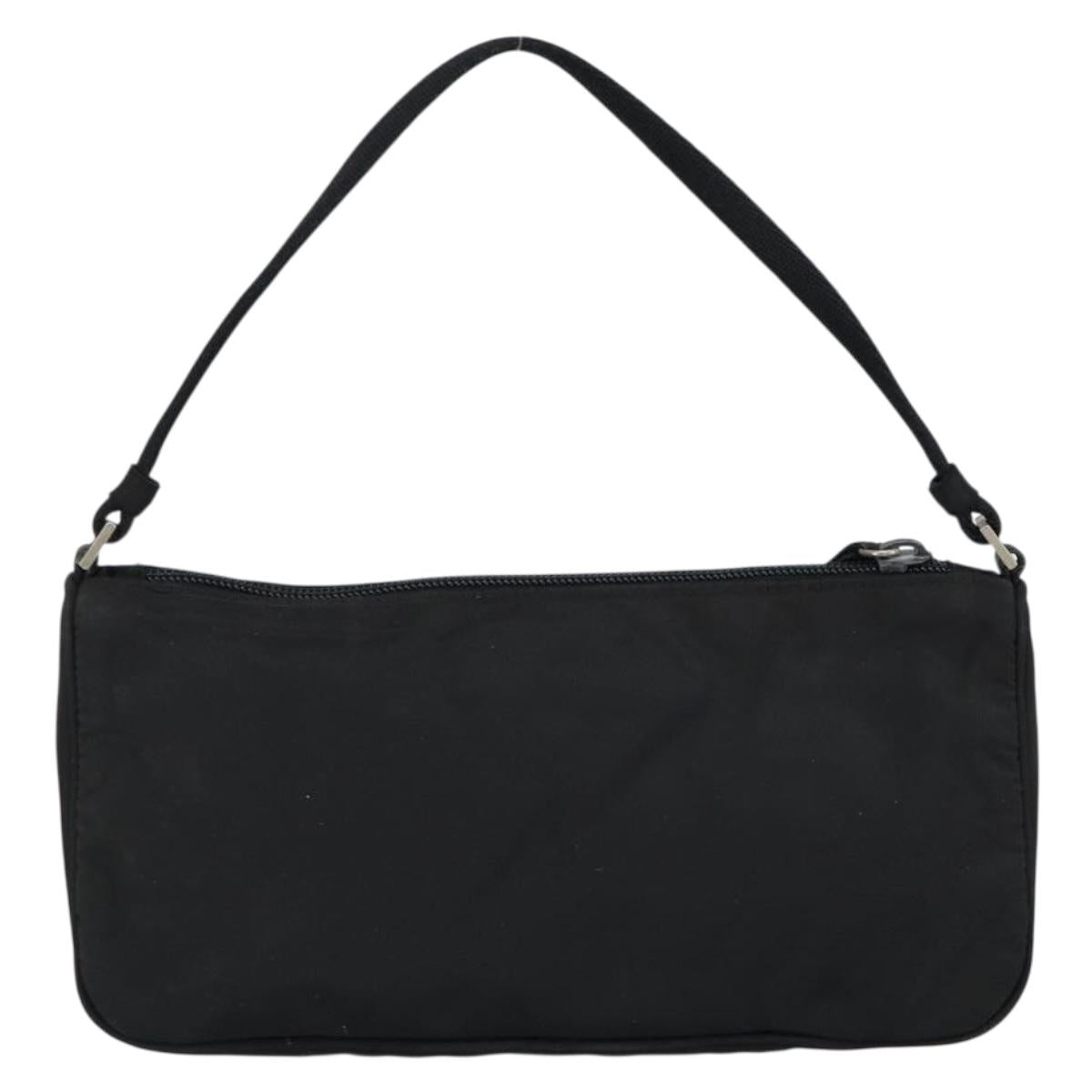 Prada Accessory Nylon Black Silver