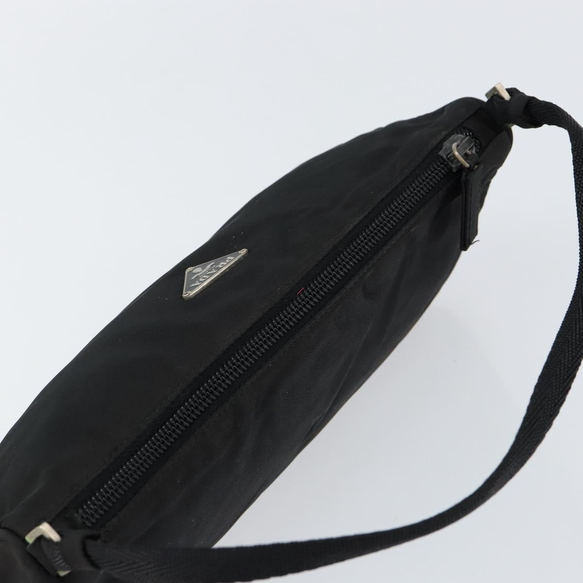 Prada Accessory Nylon Black Silver