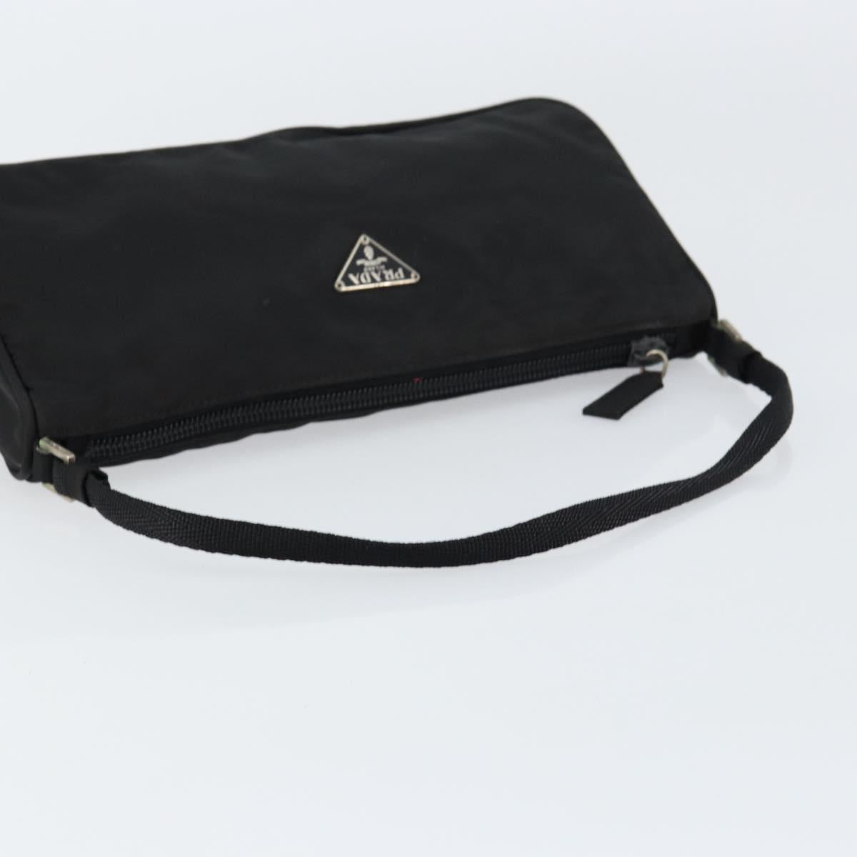Prada Accessory Nylon Black Silver