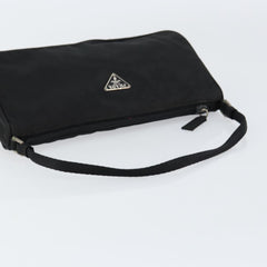 Prada Accessory Nylon Black Silver
