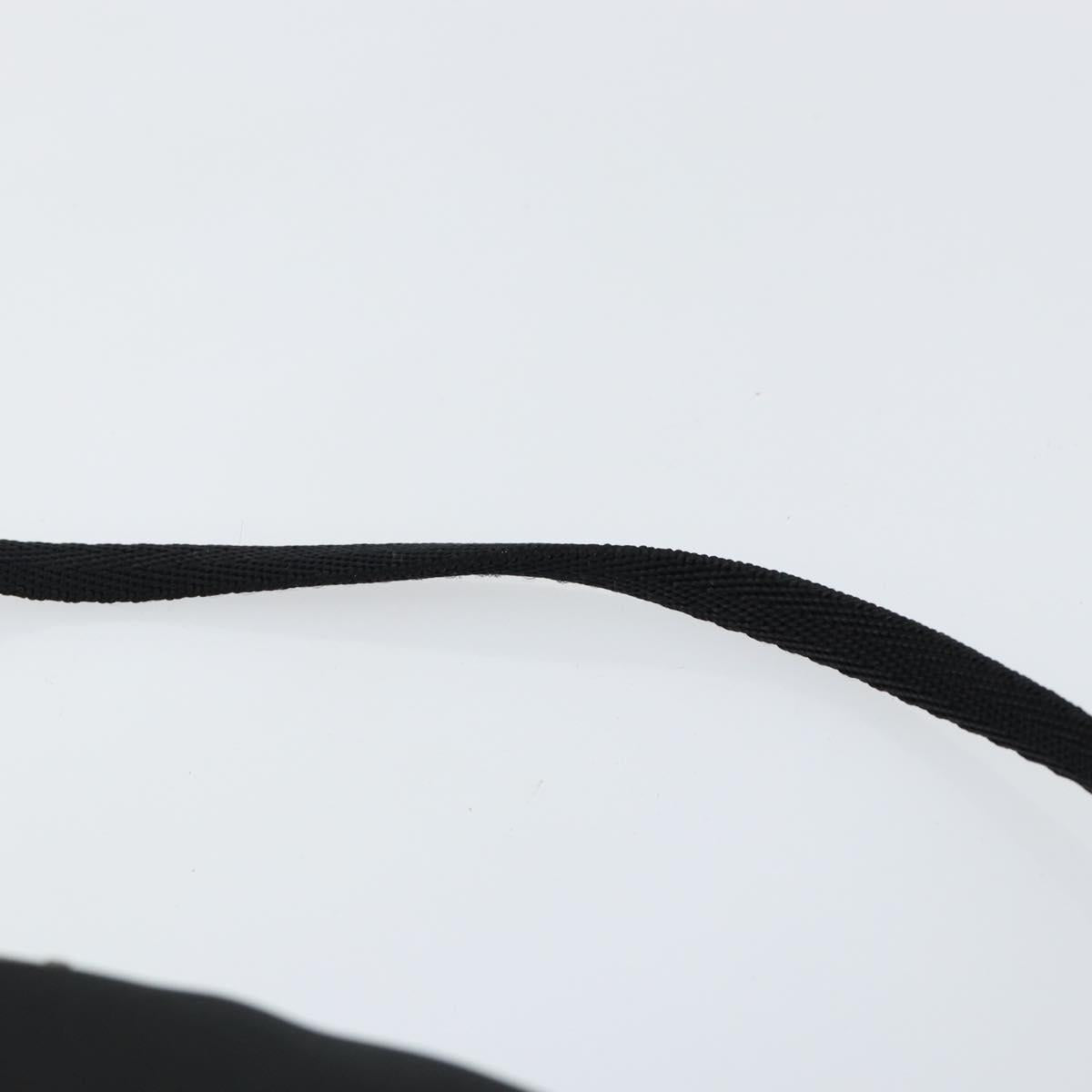 Prada Accessory Nylon Black Silver