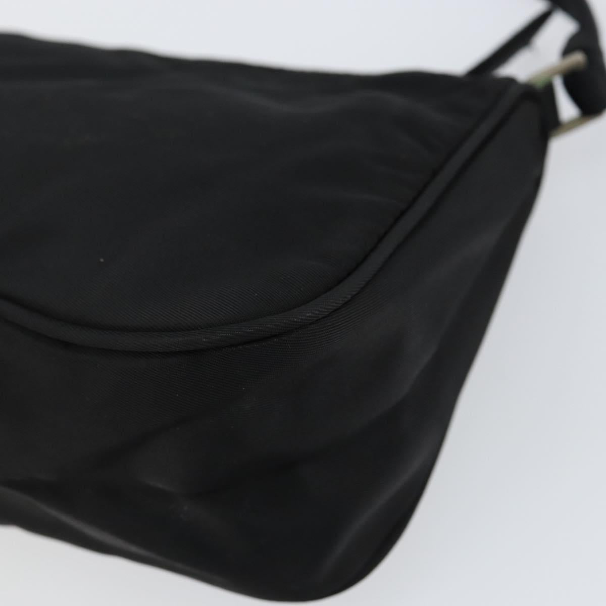 Prada Accessory Nylon Black Silver