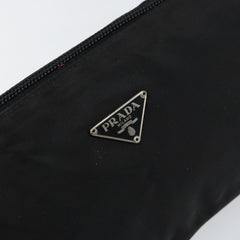 Prada Accessory Nylon Black Silver