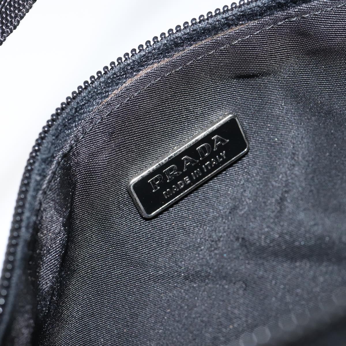 Prada Accessory Nylon Black Silver