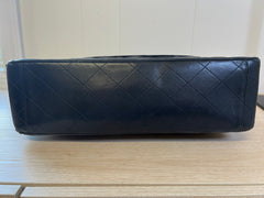 CHANEL Matelasse Lamb Skin Maxi Single Flap Bag