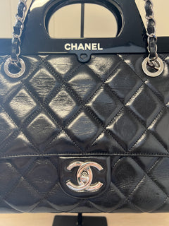 CHANEL Delivery Tote in Glazed Black