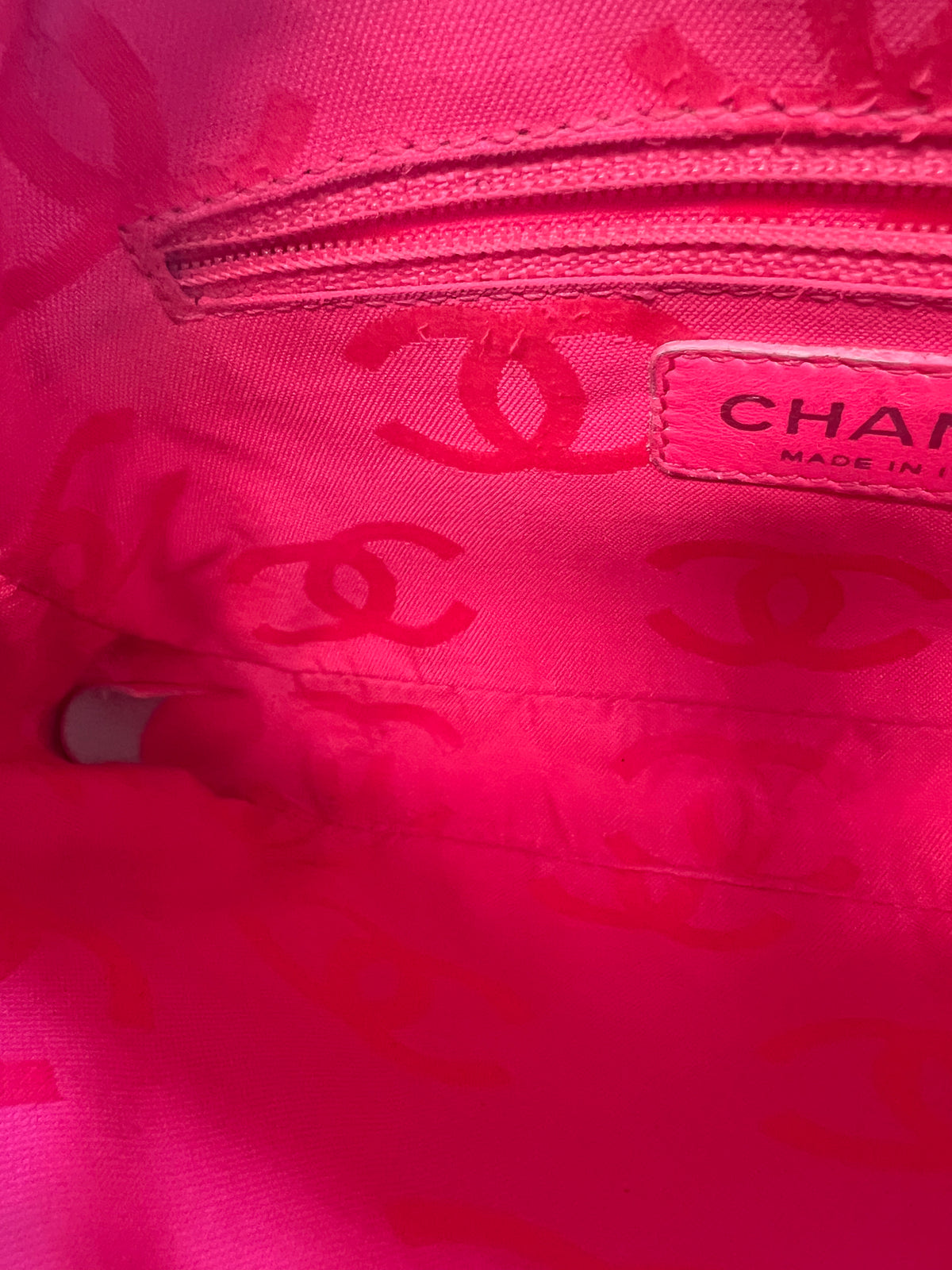 Chanel Cambon Ligne Black Quilted Lambskin Pochette Shoulder Bag