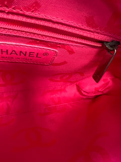 Chanel Cambon Ligne Black Quilted Lambskin Pochette Shoulder Bag