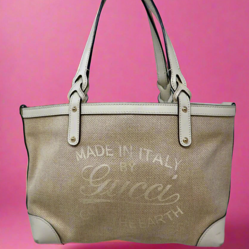 Gucci White Bag