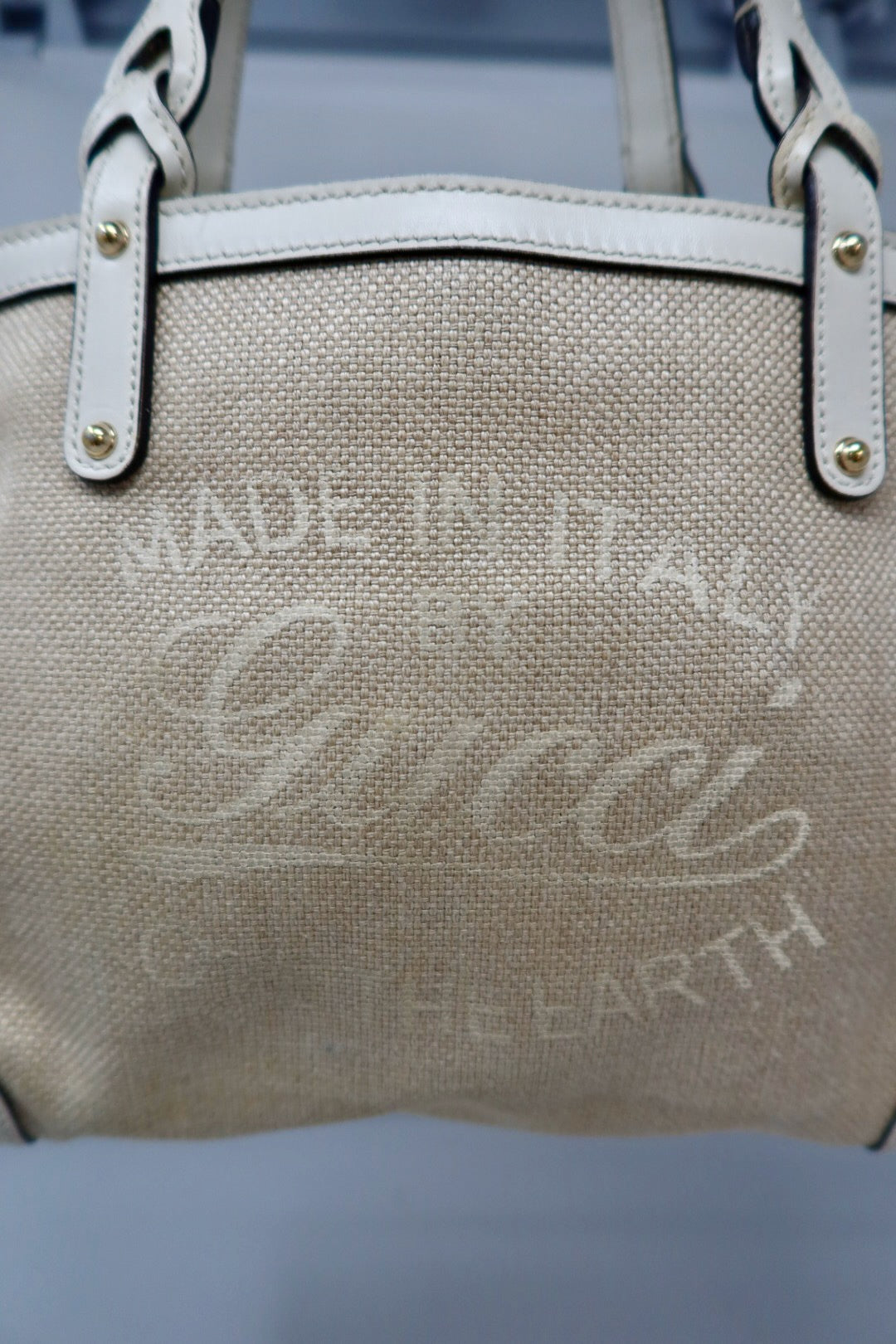Gucci White Bag