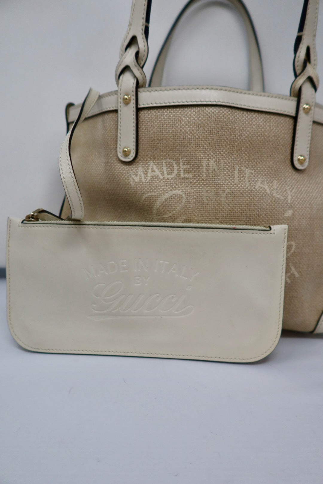 Gucci White Bag