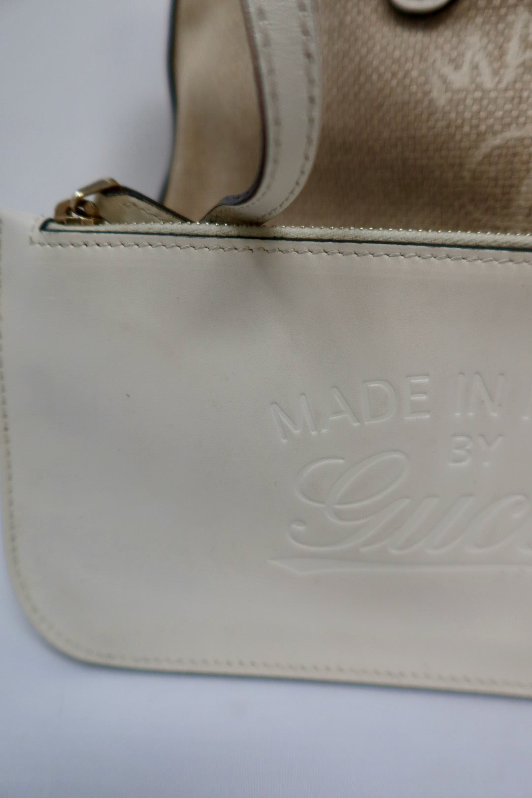 Gucci White Bag