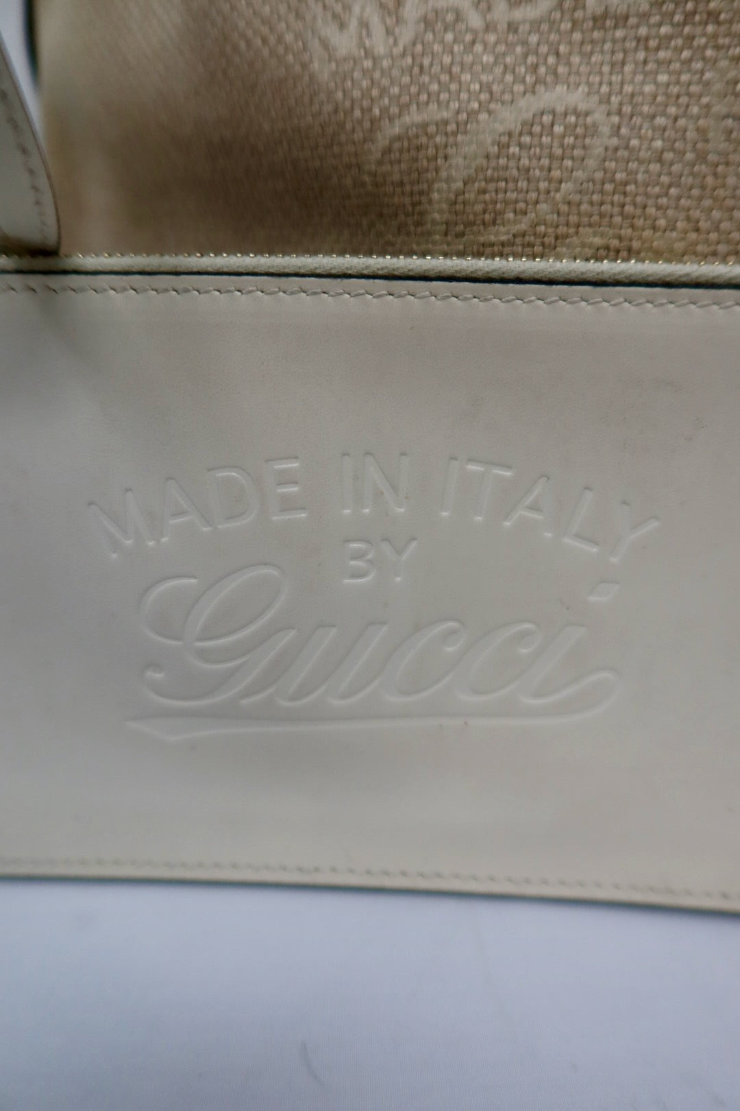 Gucci White Bag