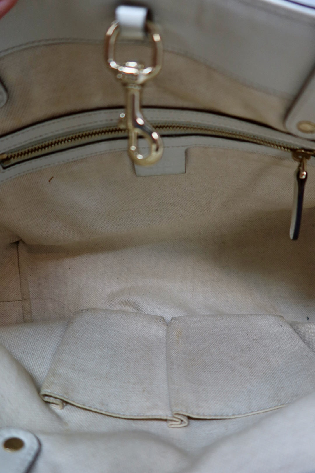 Gucci White Bag