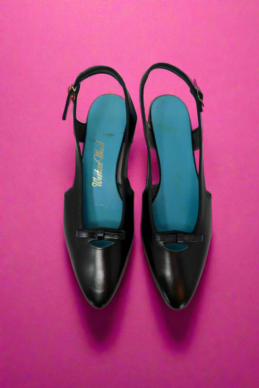 1950s Vintage Mules (Look like Miu Miu) - 6.5 US