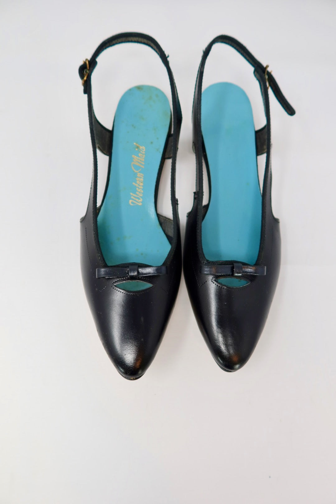 1950s Vintage Mules (Look like Miu Miu) - 6.5 US