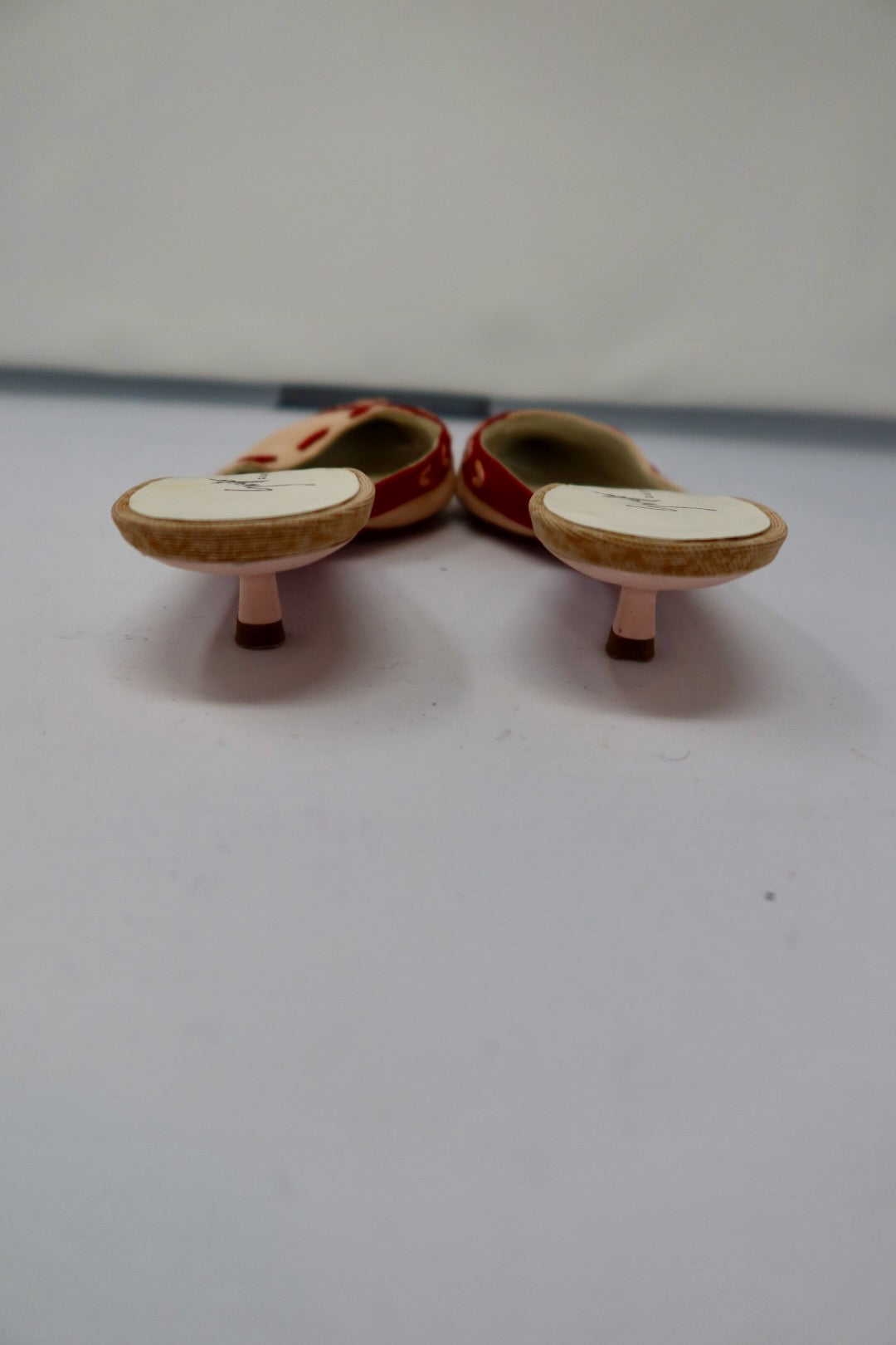 Giuseppe Zanotti Red and Pink Mules - 37 EU