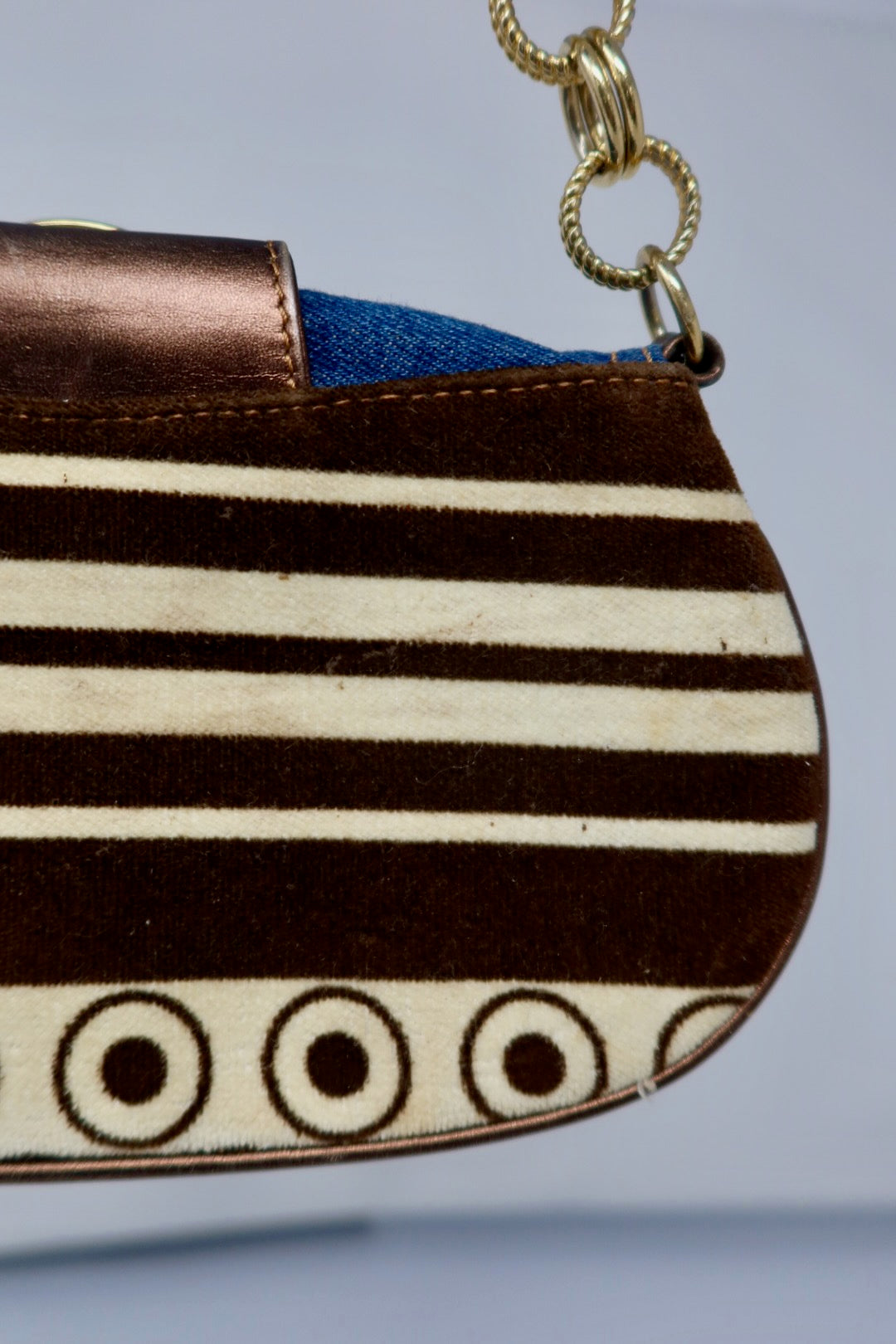 Dolce & Gabbana Multi Color Saddle