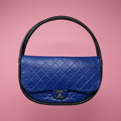 Chanel Medium HulaHoop Blue