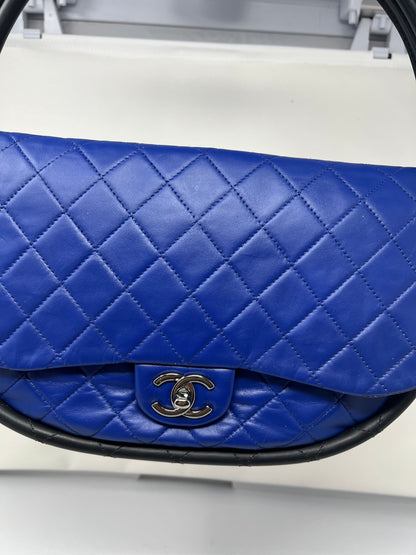 Chanel Medium HulaHoop Blue