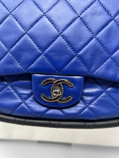 Chanel Medium HulaHoop Blue
