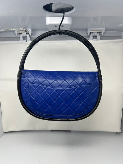 Chanel Medium HulaHoop Blue