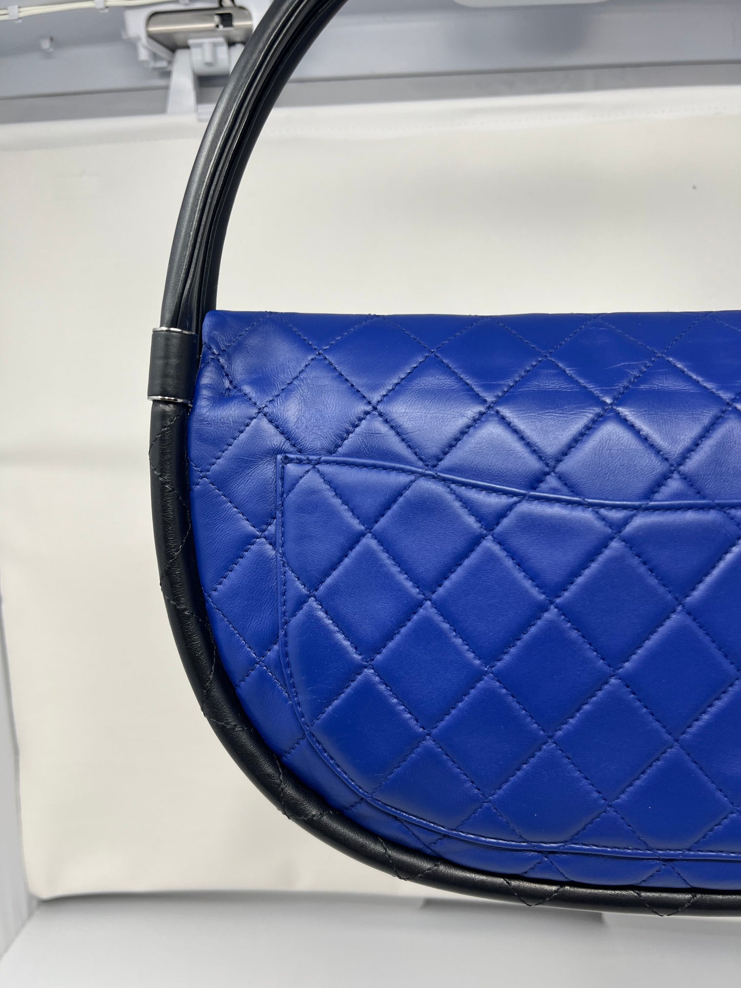 Chanel Medium HulaHoop Blue