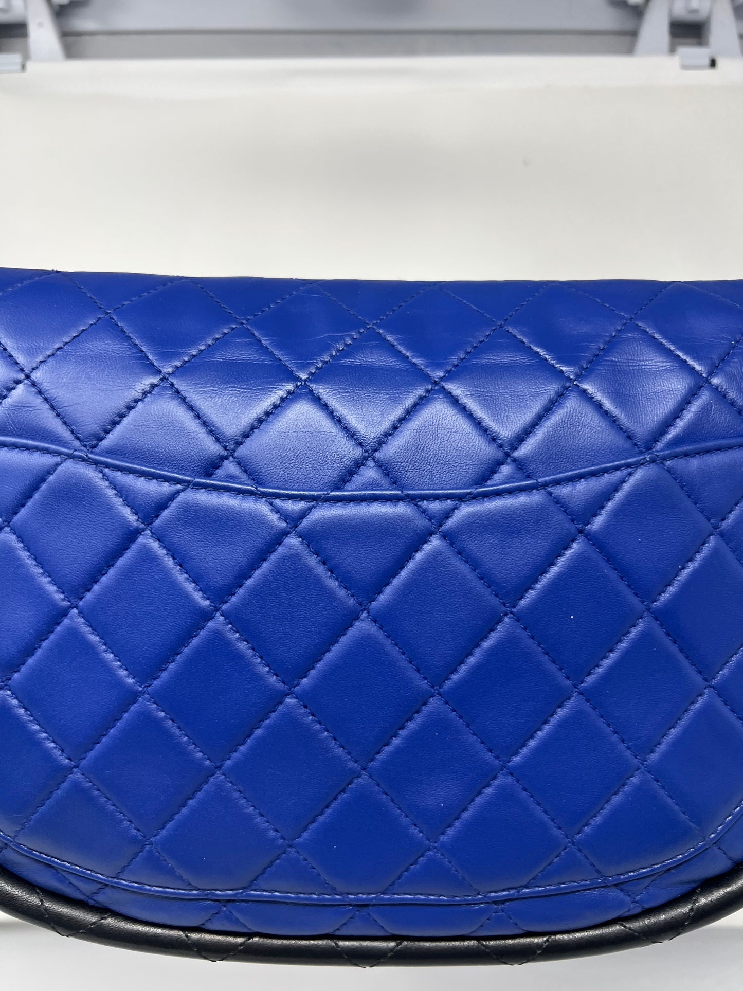 Chanel Medium HulaHoop Blue