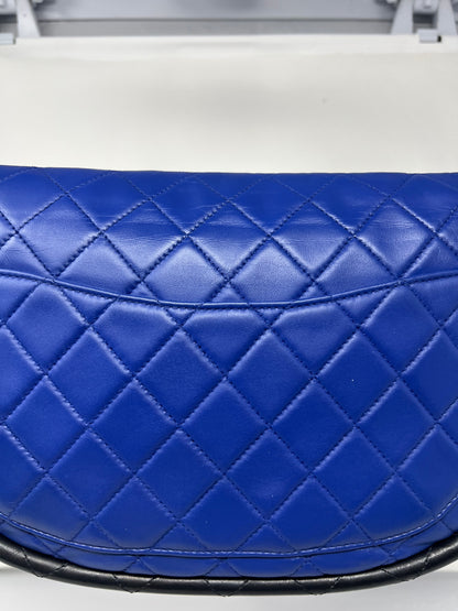 Chanel Medium HulaHoop Blue