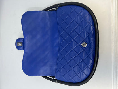 Chanel Medium HulaHoop Blue