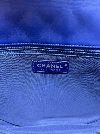 Chanel Medium HulaHoop Blue