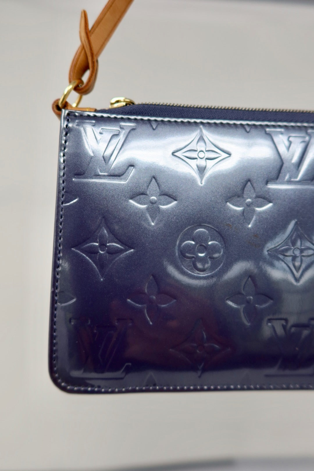 Louis Vuitton Vernis Pochette Navy