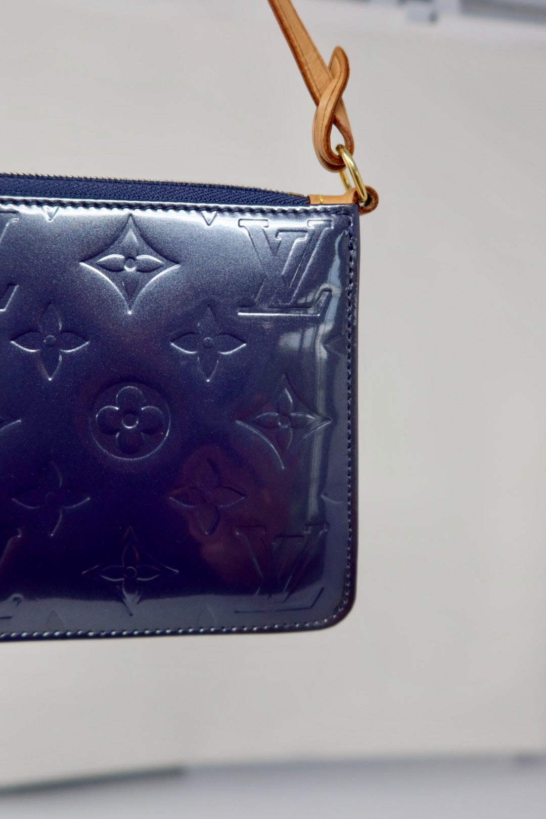 Louis Vuitton Vernis Pochette Navy