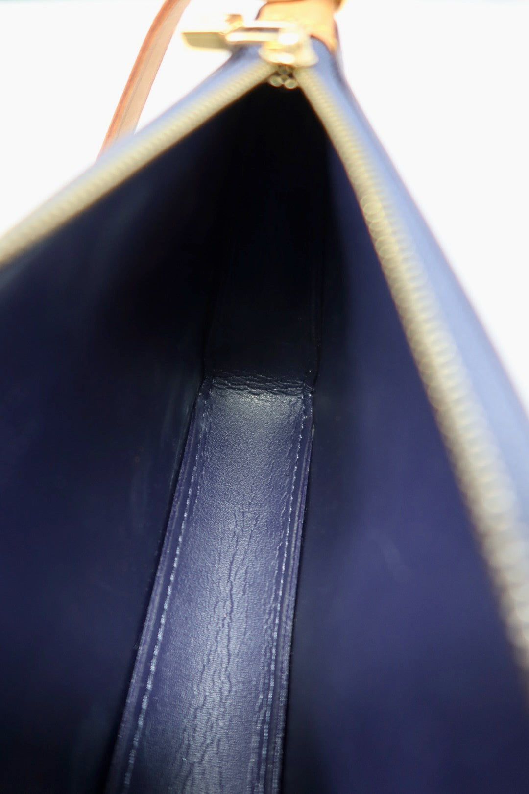 Louis Vuitton Vernis Pochette Navy