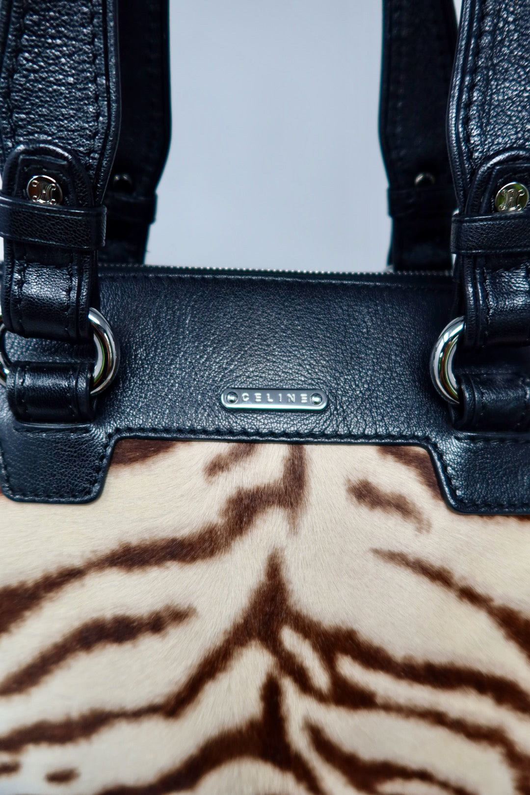 Celine Zebra Print Pony Hair (comes with strap)